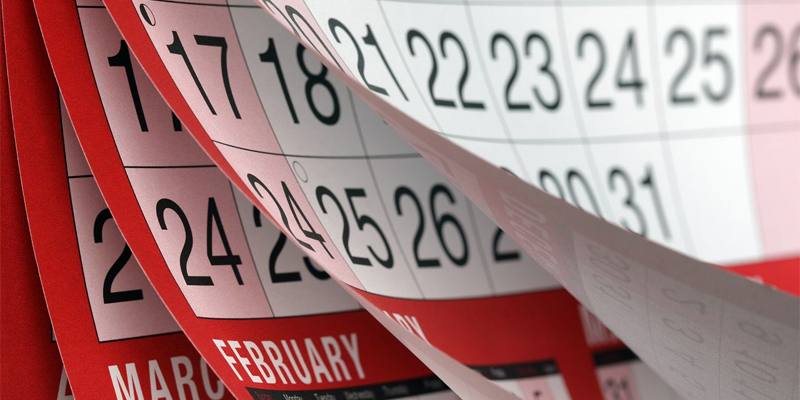 Il calendario di giorni festivi e ponti del 2021