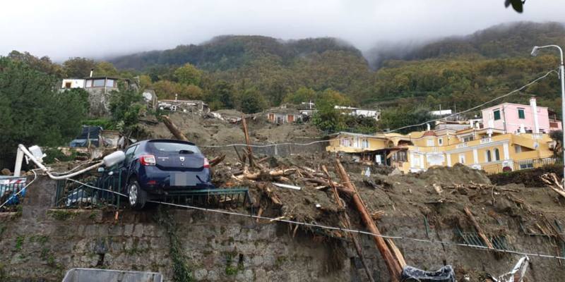 Recuperati i corpi di altre due persone morte nella frana a Ischia