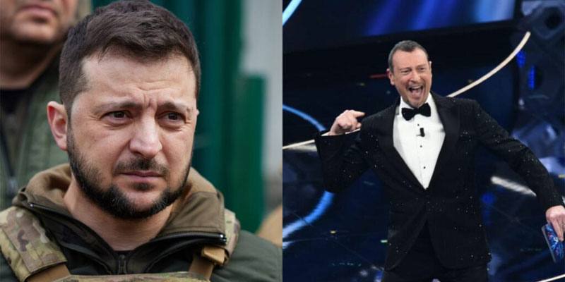 A poche ore dalla serata finale del festival, il testo di Volodymyr Zelensky non è ancora arrivato alla Rai