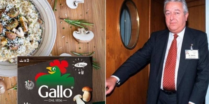 E' morto a 82 anni Mario Preve, il patron di Riso Gallo