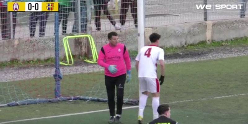 Portiere senza età: para un rigore a 58 anni