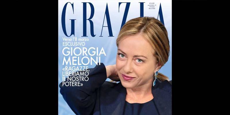 L'intervista di Grazia alla premier Meloni: gender, utero in affitto, aborto alcuni dei temi trattati