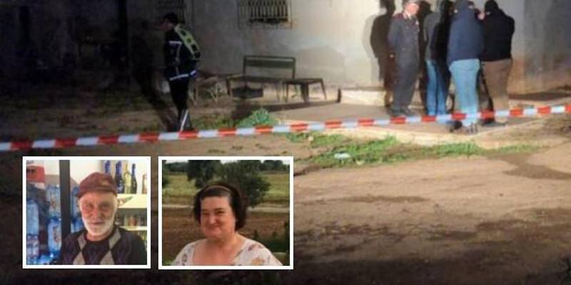 Marito e moglie uccisi a fucilate a Carovigno: fermato per duplice omicidio il fratello dell’uomo