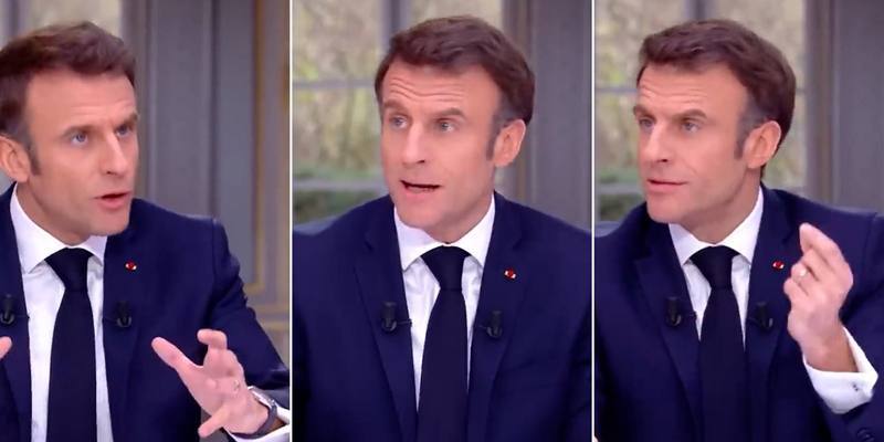 Si sta parlando molto del presidente francese Macron che si è sfilato l'orologio (da migliaia di euro) sotto al tavolo mentre parlava in tv di sacrifici