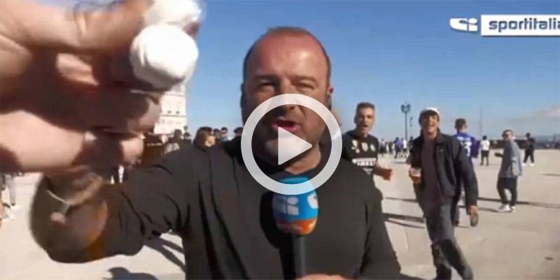 Cocaina davanti alla telecamera durante la diretta di Sportitalia a Lisbona