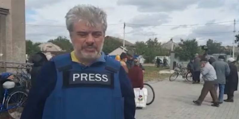 Il giornalista di Repubblica Corrado Zunino è rimasto ferito durante l'attacco di un drone a Kherson (Ucraina)