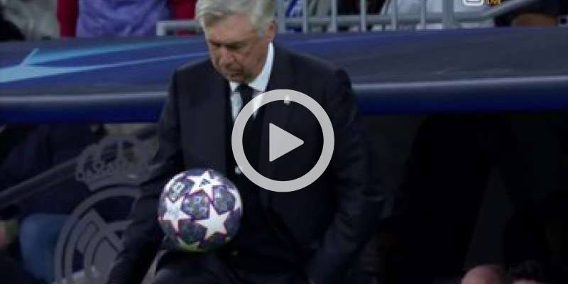 Il tocco magistrale di Carlo Ancelotti al 90' durante Real Madrid-Chelsea