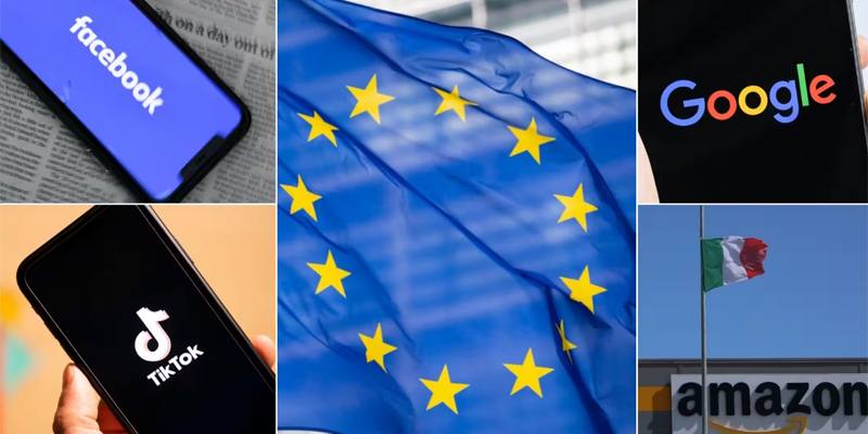 La Commissione europea ha inserito 19 grandi piattaforme digitali, tra cui Google, Apple, Facebook, Amazon, Twitter e TikTok, sulla lista delle società sotto sorveglianza