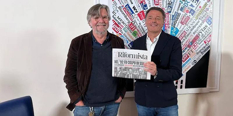 Matteo Renzi è stato nominato nuovo direttore del quotidiano Il Riformista