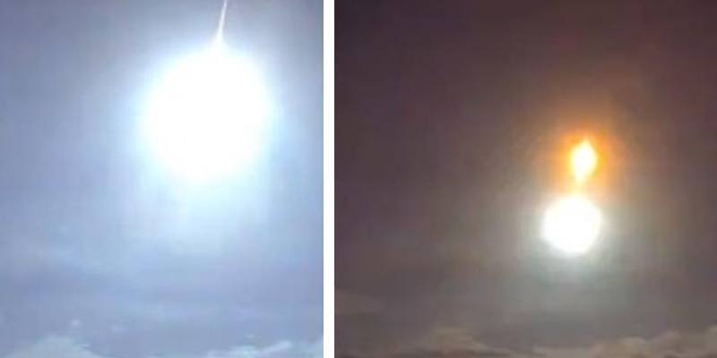 Un misterioso bagliore nel cielo di Kiev (forse causato da un meteorite) ha provocato l'allarme aereo nella serata del 19 aprile