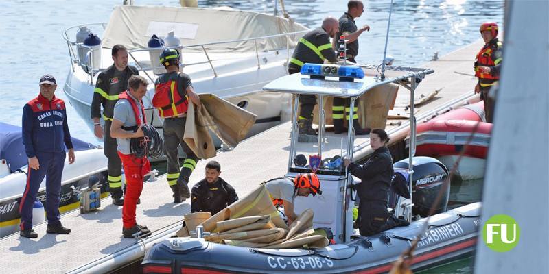 Due delle persone morte sulla barca affondata nel Lago Maggiore erano agenti dell'intelligence