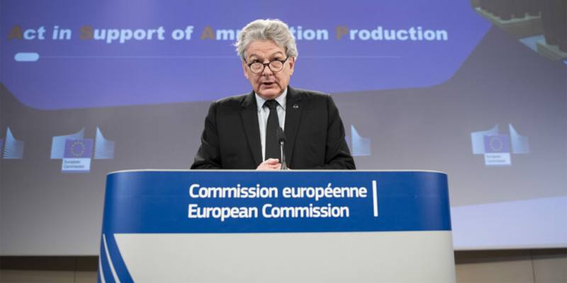 L'Unione Europea ha adottato una legge per sostenere la produzione di munizioni che mira a produrre 1 milione di munizioni l'anno 