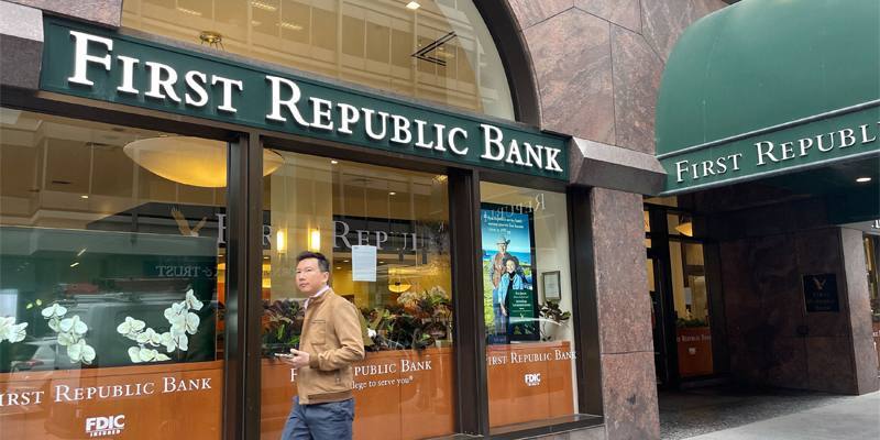 La First Republic Bank di San Francisco è diventata la terza grande banca americana a fallire in meno di due mesi