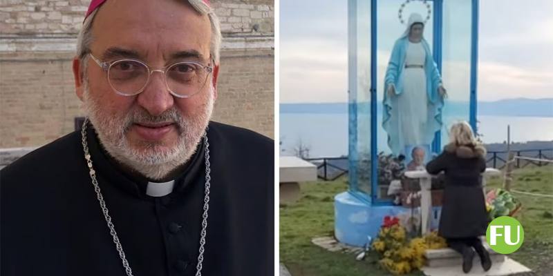 Il vescovo di Civita Castellana, Marco Salvi, ha consigliato ai fedeli di non partecipare agli incontri della Madonna di Trevignano