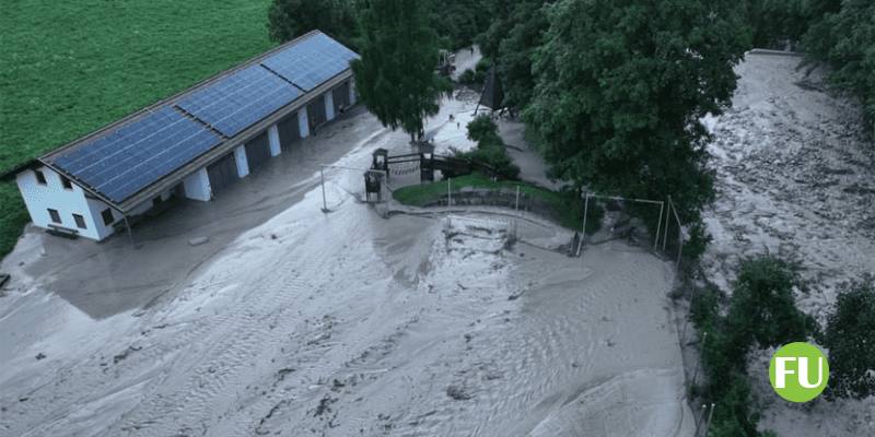 In Alto Adige i forti temporali hanno causato allagamenti e danni