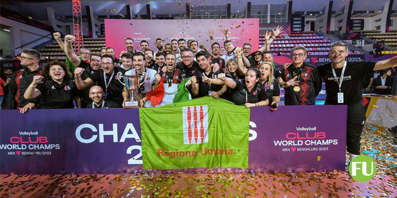 SIR Perugia vince per la seconda volta consecutiva il Mondiale per Club di Volley