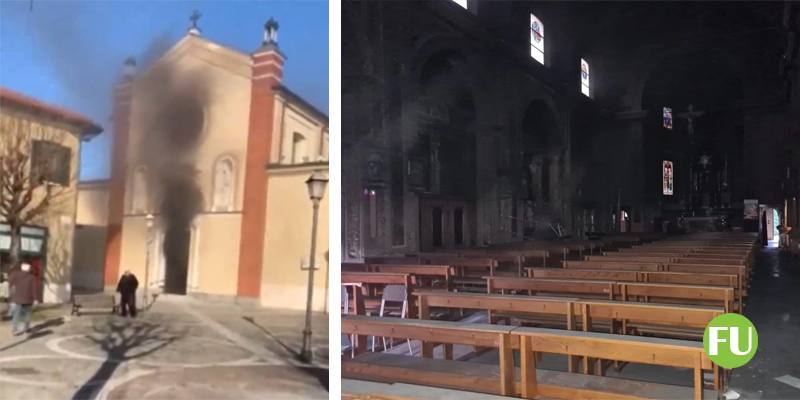 Villastanza (Milano): 30enne di origine marocchine da fuoco al presepe in Chiesa