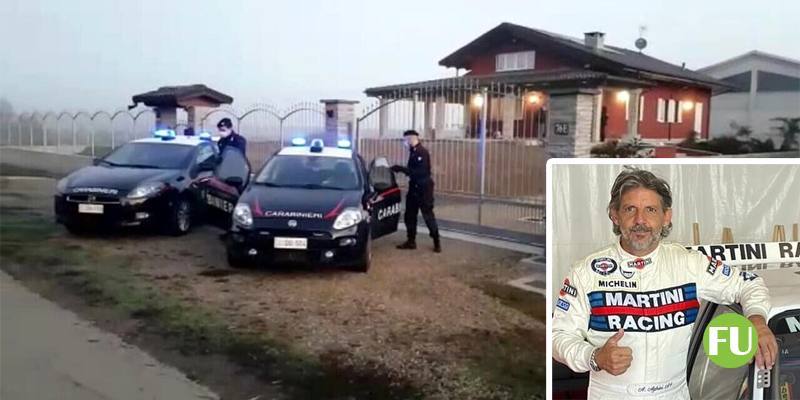 Rapina in una villa nel Livornese: 4 rapinatori picchiano e derubano l'ex ex pilota di rally Andrea Aghini