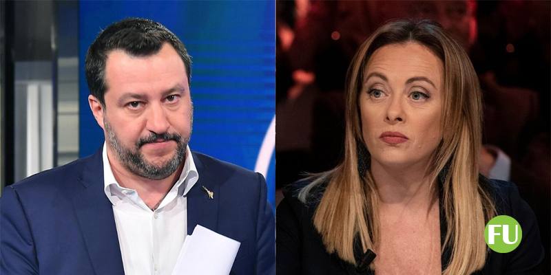 I motivi dello scontro politico tra Meloni e Salvini