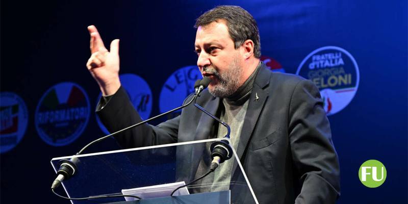 Salvini: La droga è mer*a, non ce n’è una che fa bene né una simpatica. Chi si droga è cog**one