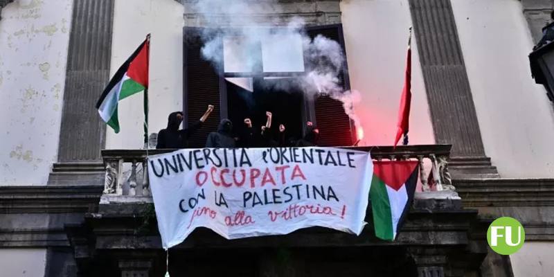 Le proteste nelle università italiane a sostegno della popolazione palestinese 