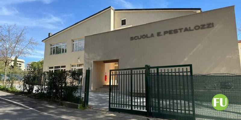 Solo un'italiana in una classe della scuola primaria Pestalozzi di Perugia