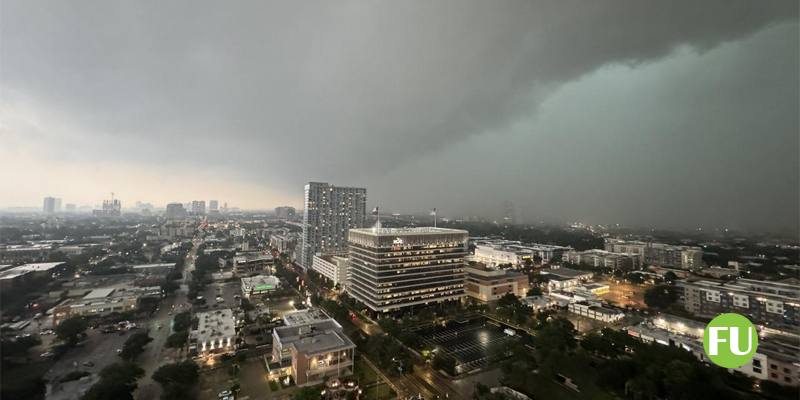 Il video del tornato a Houston