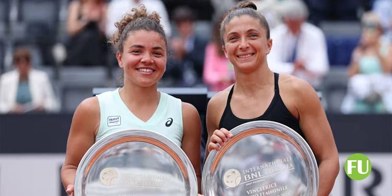 Sara Errani e Jasmine Paolini vincono il torneo di doppio agli Internazionali d’Italia