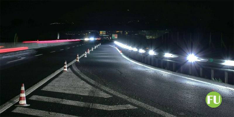 Autostrade per l’Italia: al via la sperimentazione d’illuminazione a luce radente