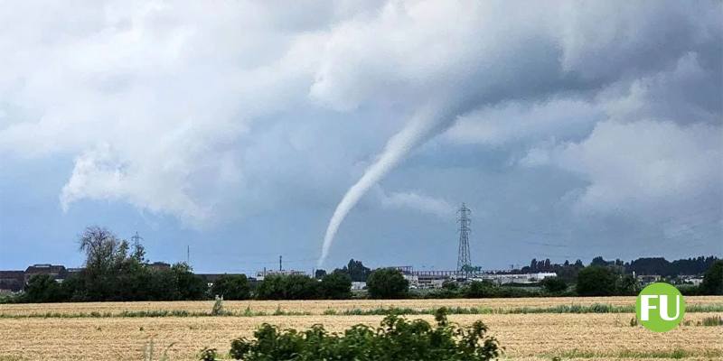 I video del tornado in Veneto