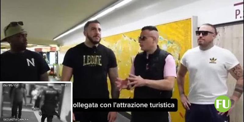 Il video del pugile Mattia Faraoni in azione contro i borseggi nella metro