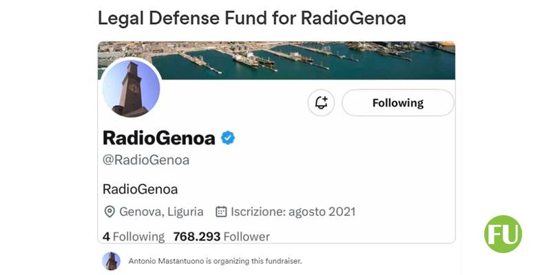 L'account X RadioGenoa è stato sequestrato dai carabinieri 