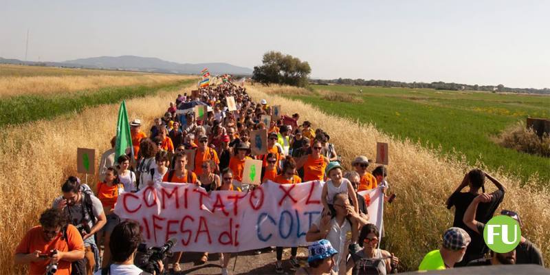 Monta la protesta a Pisa per la futura nuova base militare