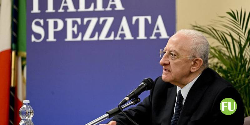 De Luca: Contro l’autonomia differenziata e contro il centralismo ministeriale