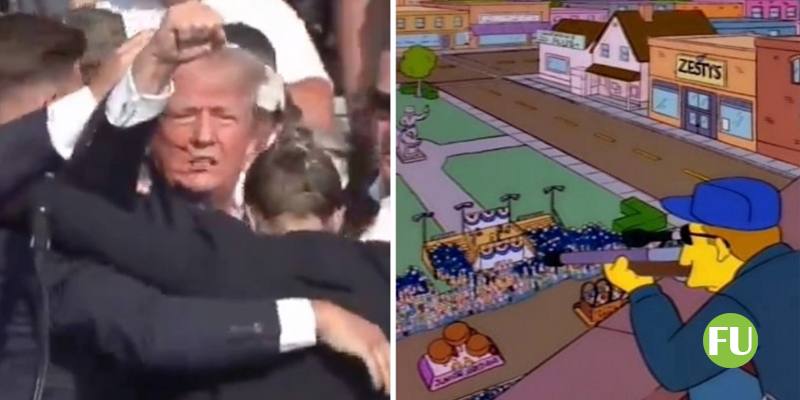 I Simpson avevano predetto l'attentato a Trump? 