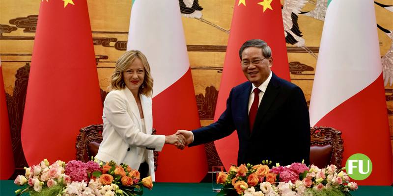 Il governo italiano ha siglato un piano triennale di cooperazione con la Cina