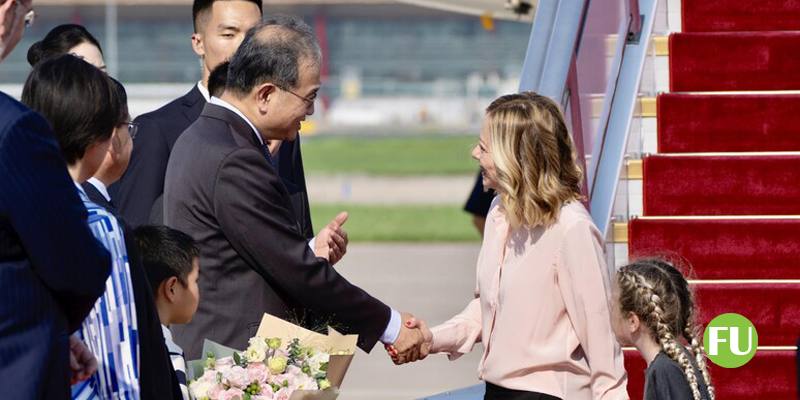 Visita ufficiale della premier Meloni in Cina per incontri bilaterali