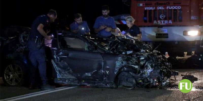 Auto precipita da un ponte ad Alessandria: un morto e una donna ferita