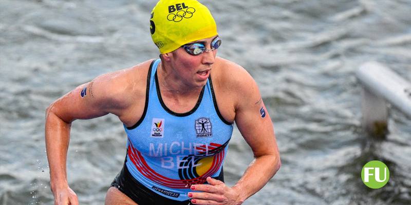 Claire Michel, atleta belga di triathlon, ha contratto un'infezione da Escherichia coli