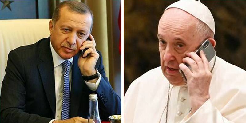 Erdogan chiama il Papa: Assassinio Haniyeh minaccia all'umanità