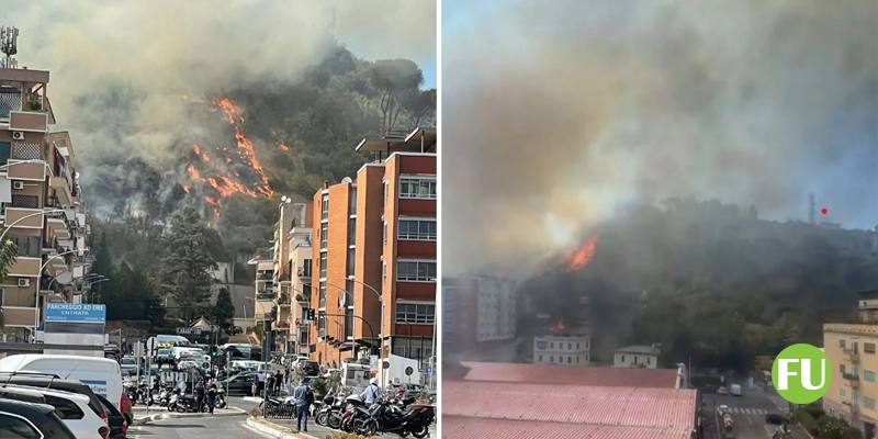 Incendio a Monte Mario: evacuata sede Rai 