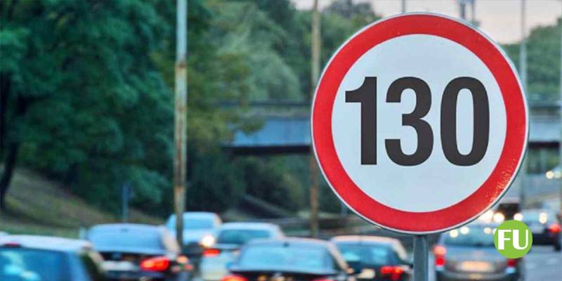 Si avvicina la fine dei 130 km/h in autostrada