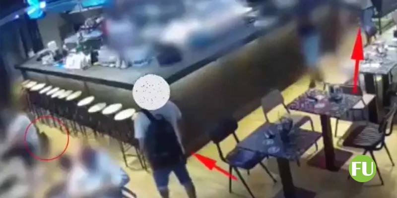 Il video della rapina in un ristorante a Milano