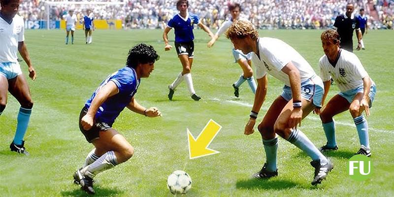 Il video delle giocate di Diego Armando Maradona