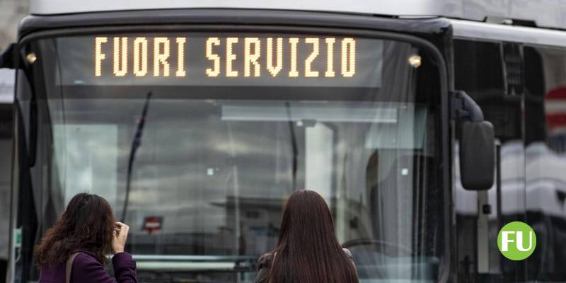 Venerdì 20 settembre è previsto uno sciopero nazionale del trasporto pubblico