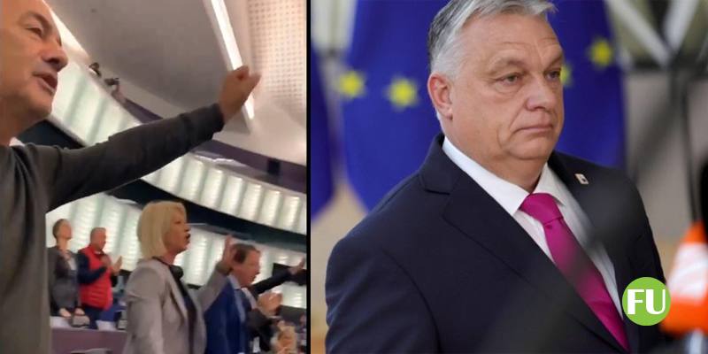 Il video degli europarlamentari di sinistra che cantano Bella Ciao contro Orban