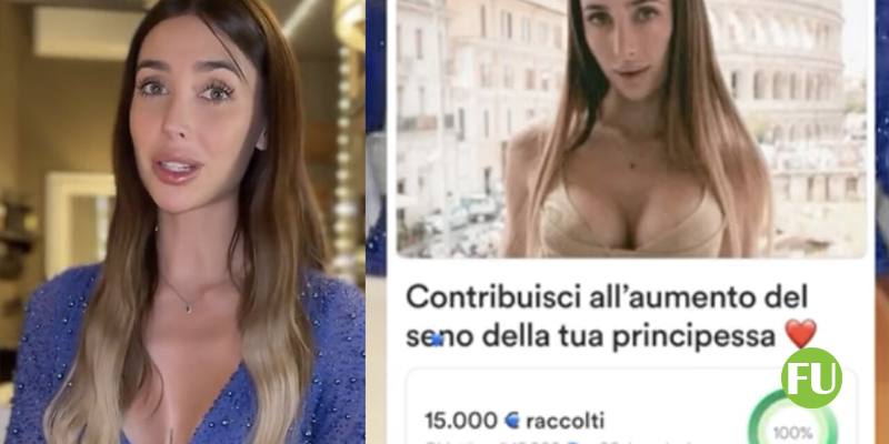 Saranno restituiti i soldi della raccolta fondi su GoFundMe di Michelle Comi per rifarsi il seno